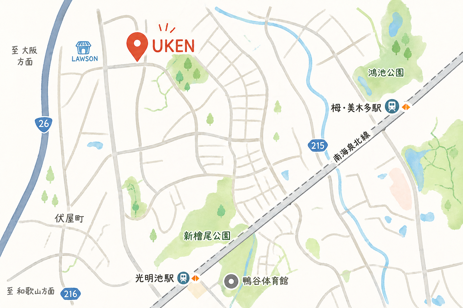 アクセスマップ